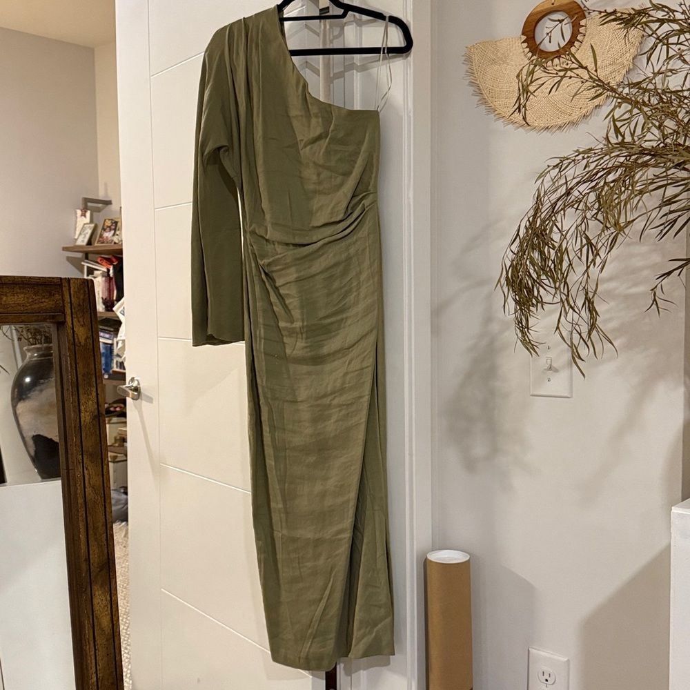 Zara Khaki Dress